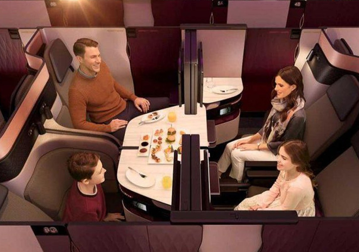 Qatar Business Class Qsuite